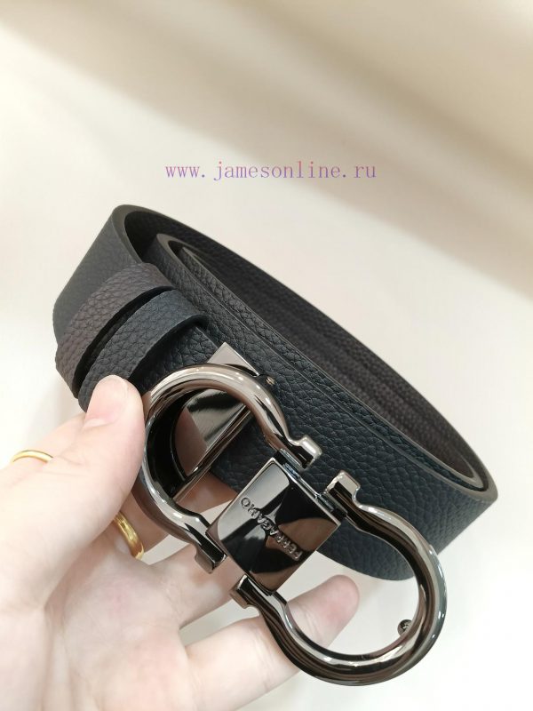 -Ferragamo FerragamoNew Product - BeltWidth 35MMThe perfect combination of modern design and vb7mtiqv - Image 7