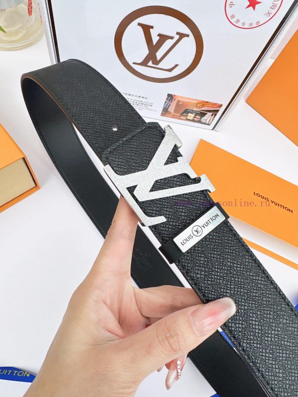 Belt LV Louis ️The waist belt is made of 100% cowhide, ensuring that the genuine leather is qfxirsaf - Image 8