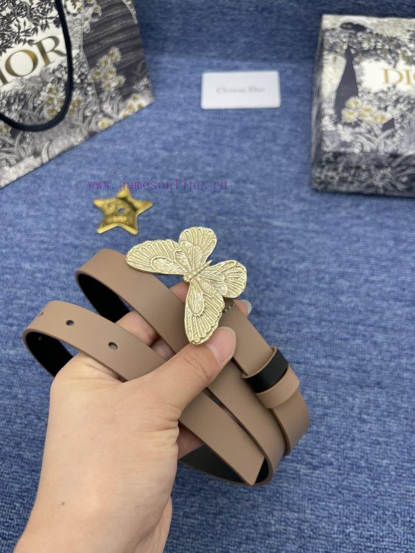 Dior 550 2.0cmThis 30 Montaigne Avenue belt is inspired by a handbag of the same name and is hs311wle - Image 4