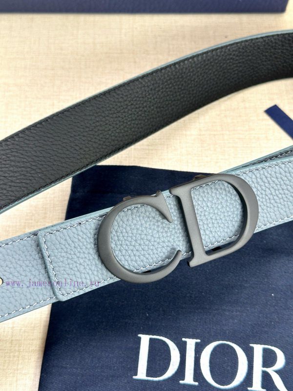 Dior's double-sided belt combines elegant temperament with modern style. Both sides are care kr155zmz - Image 5