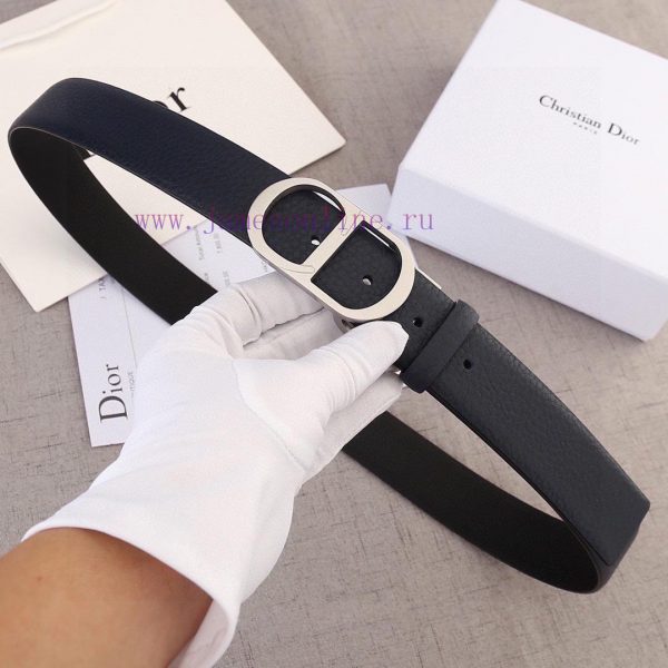 3.5cm width Dior drop pattern wireless strap/Made of imported double-sided cowhide, with del lu575gzj