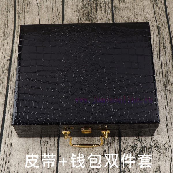 LV. Yilu Weideng Double Piece SetWooden box, belt+wallet, two-piece setGrade: Imported 100% zpze8qaa - Image 10