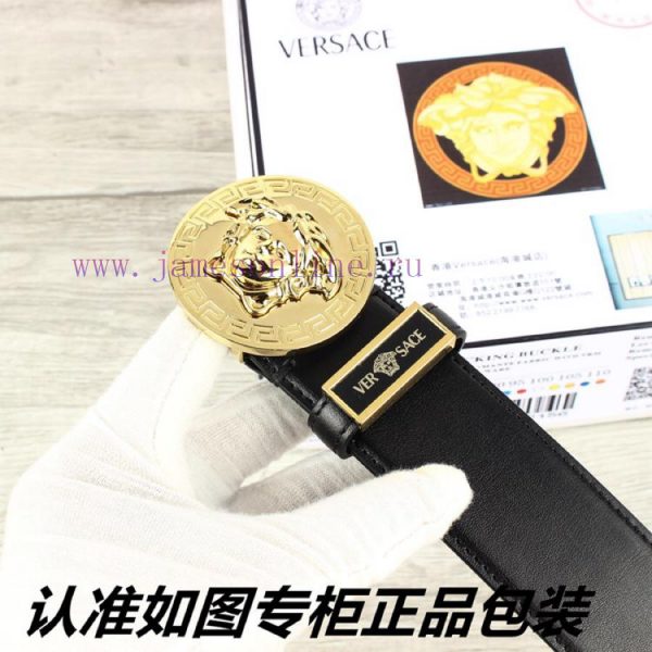 Versace. Versace ️Grade: Italian imported 100% top layer cowhide, Versace VERSACE, World ren 9dp08p2q - Image 7