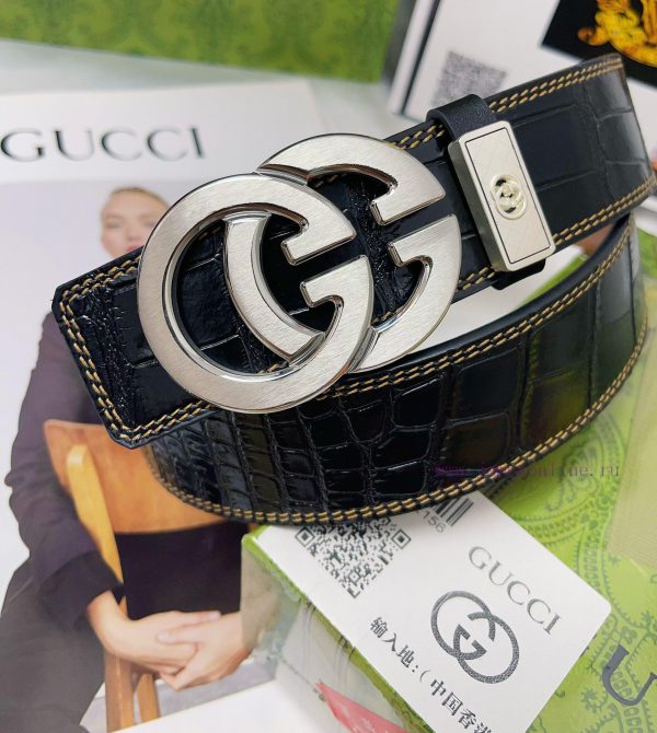 Belt Gucci Gucci's top tier replicaGucci belt 100% top layer cowhide, ensuring genuine leath 2lw1j22u - Image 4