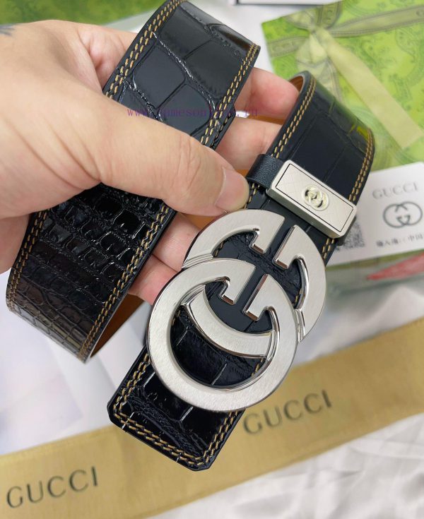 Belt Gucci Gucci's top tier replicaGucci belt 100% top layer cowhide, ensuring genuine leath 2lw1j22u - Image 6