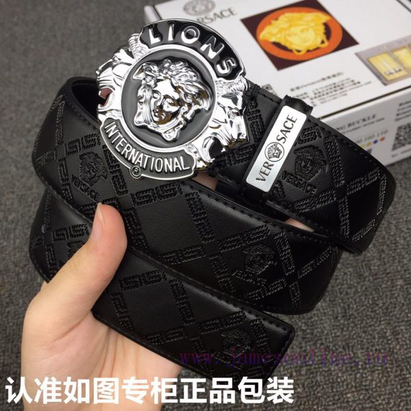 Versace. Versace ️Grade: Italian imported 100% top layer cowhide, Versace VERSACE, World ren oviyndip