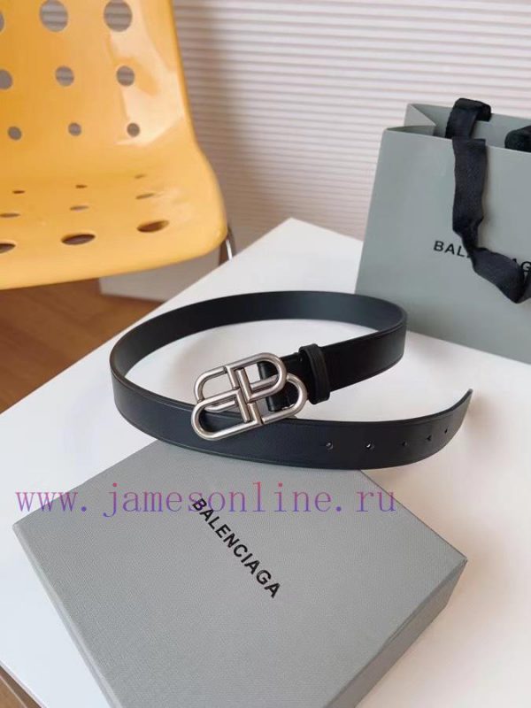 Balenciaga women's belt with double-sided imported calf leather and vintage copper buckle - 9mdw8rz1 - Image 6