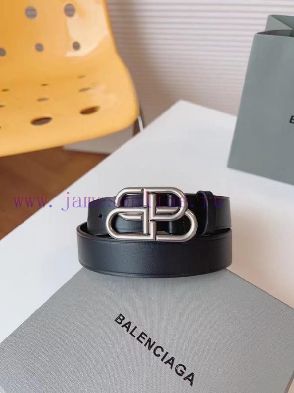 Balenciaga women's belt with double-sided imported calf leather and vintage copper buckle - 9mdw8rz1 - Image 7