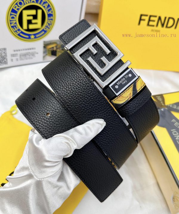 Belt FENDI Fendi ReproductionThe waistband is made of 100% cowhide, ensuring a double-layer u8ucy39i