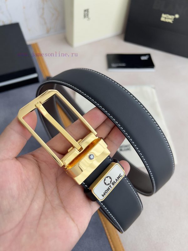 Montblanc Montblanc ️ Belt and beltNeedle buckle, new original classic boutique needle buckl k1y2r6yn