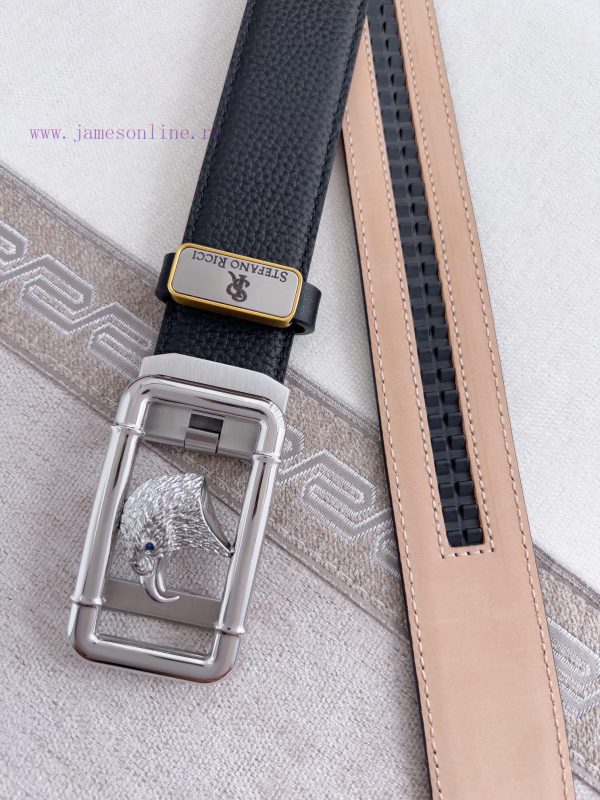 Stephen Ni Zhi Stefano Ricci Belt ️ Automatic BeltAutomatic buckle, made of pure steel mater 9mxi8xk1 - Image 9
