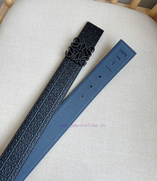 LOEWE's latest same style waist belt [Celebration] [Celebration] Double sided top layer cowh as6x6uej - Image 4
