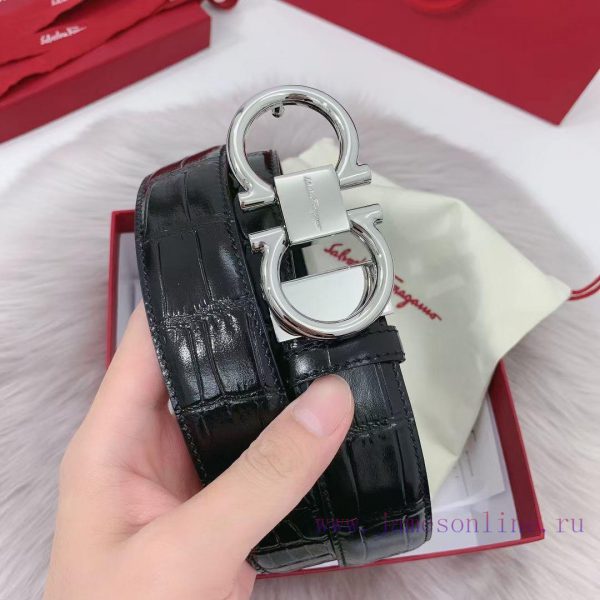 . Paired with Ferragamo 35mm overseas OEM, it is made of double-sided natural throw off laye kgb7pt2w - Image 3