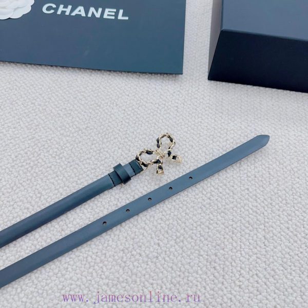 1.5cm.  Chanel official website new top layer cowhide, length 75.80.85.90.95.100. European 0yl2b4tk - Image 6