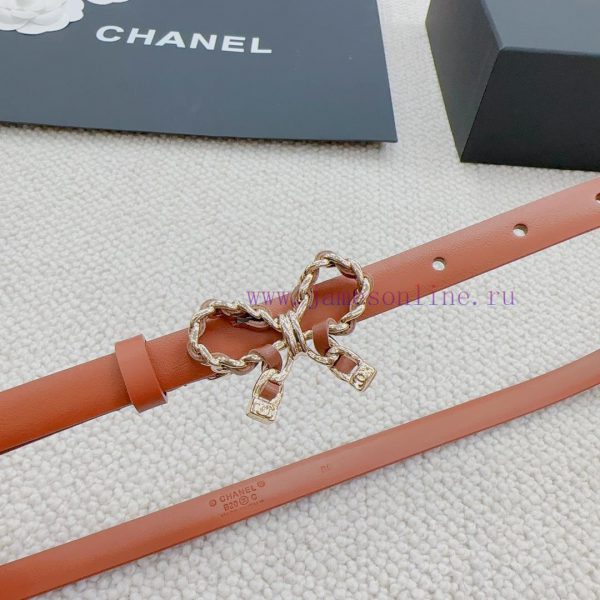 1.5cm.  Chanel official website new top layer cowhide, length 75.80.85.90.95.100. European 3dlrfm98 - Image 5