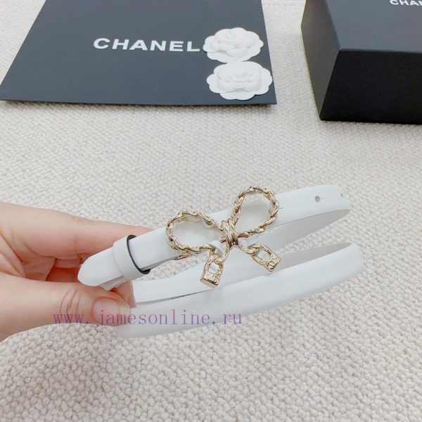 1.5cm.  Chanel official website new top layer cowhide, length 75.80.85.90.95.100. European ch5puljt - Image 4