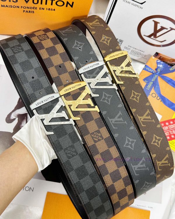 Belt LV Louis Vuitton Top Remakes-The waistband is made of 100% imported top layer cowhide, yu4rll4h