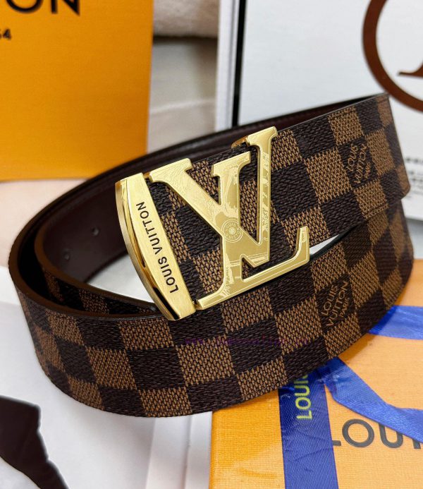Belt LV Louis Vuitton Top Remakes-The waistband is made of 100% imported top layer cowhide, yu4rll4h - Image 7