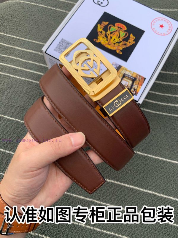Belt Gucci Gucci automatic buckleThe waistband is made of 100% cowhide, ensuring the same qu u6lgrqi9 - Image 4