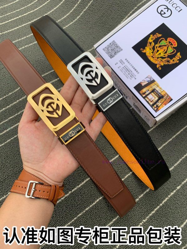 Belt Gucci Gucci automatic buckleThe waistband is made of 100% cowhide, ensuring the same qu u6lgrqi9 - Image 9