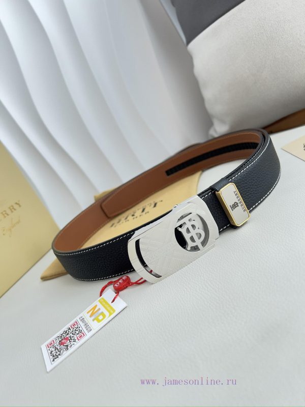 Burberry Burberry Belt ️ Automatic BeltAutomatic buckle, made of pure steel material, automa g5x5uims - Image 4
