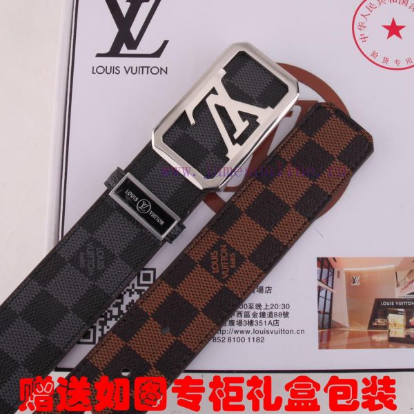 Belt LV Louis Vuitton ️The waist belt is made of 100% cowhide, ensuring that the genuine lea ikkxhnpc - Image 9