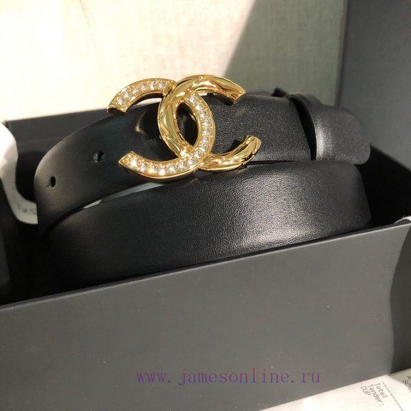 Chanel Women's Belt Product Width 3.0CM Double sided original cowhide leather, soft and deli pucge9ht - Image 4