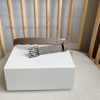 LOEWE's latest same style waist belt [Celebration] [Celebration] Plain cowhide leather belt abb1nmsi
