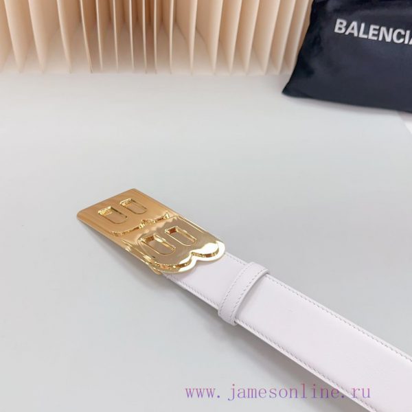 New 3.5cm Balenciaga official website, double-sided top layer cowhide material, length. 758. s1918i1a - Image 7