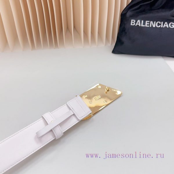 New 3.5cm Balenciaga official website, double-sided top layer cowhide material, length. 758. s1918i1a - Image 8