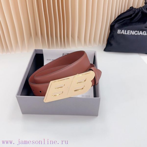 New 3.5cm Balenciaga official website, double-sided top layer cowhide material, length. 758. t929on6v - Image 5