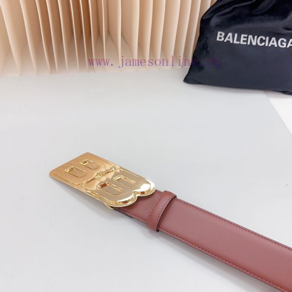 New 3.5cm Balenciaga official website, double-sided top layer cowhide material, length. 758. t929on6v - Image 7