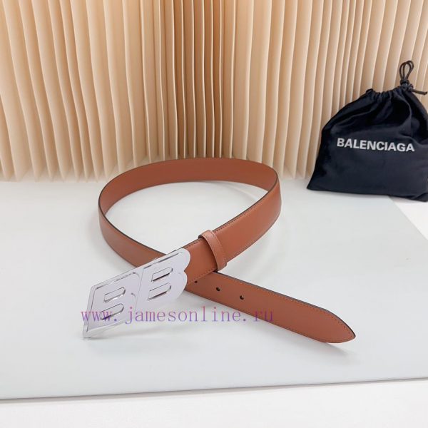 New 3.5cm Balenciaga official website, double-sided top layer cowhide material, length. 758. y55smv5m - Image 4