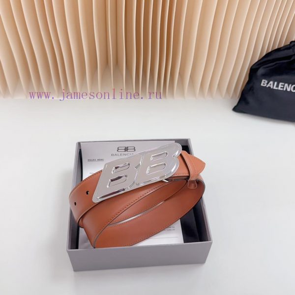 New 3.5cm Balenciaga official website, double-sided top layer cowhide material, length. 758. y55smv5m - Image 6