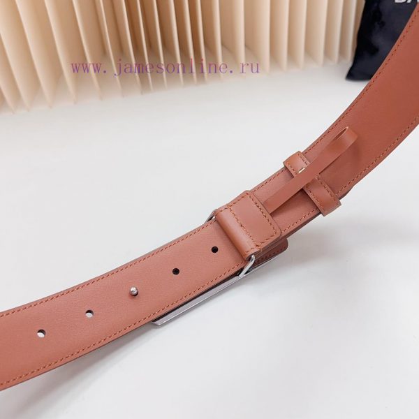 New 3.5cm Balenciaga official website, double-sided top layer cowhide material, length. 758. y55smv5m - Image 9