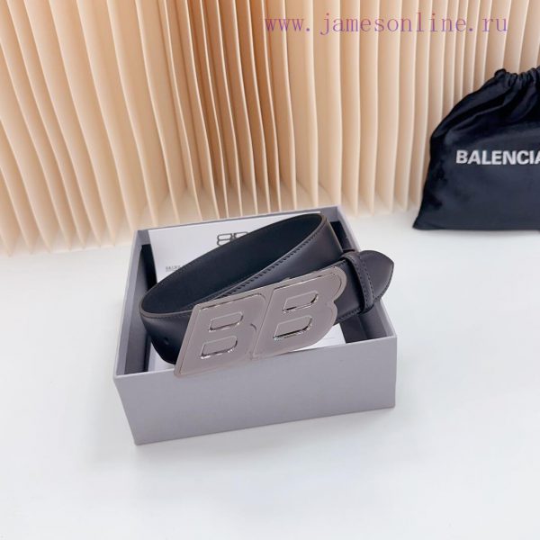 New 3.5cm Balenciaga official website, double-sided top layer cowhide material, length. 758. nbn6l80c - Image 6