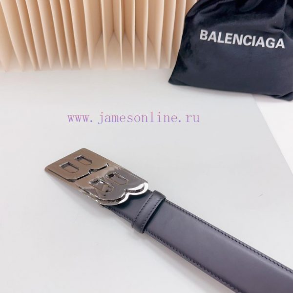 New 3.5cm Balenciaga official website, double-sided top layer cowhide material, length. 758. nbn6l80c - Image 7