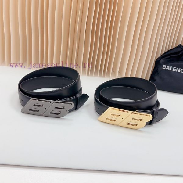New 3.5cm Balenciaga official website, double-sided top layer cowhide material, length. 758. t0o70ra8