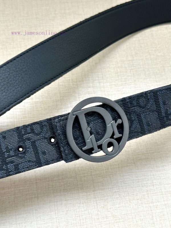 Dior's 3.5cm wide gold trimmed brass waistband buckle is a new addition to the spring collec 80jnigvi - Image 3