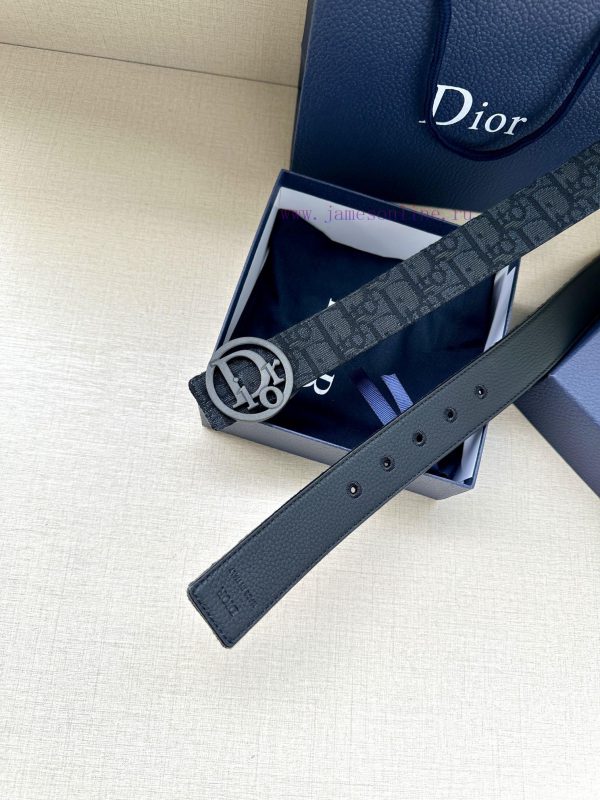 Dior's 3.5cm wide gold trimmed brass waistband buckle is a new addition to the spring collec 80jnigvi - Image 6