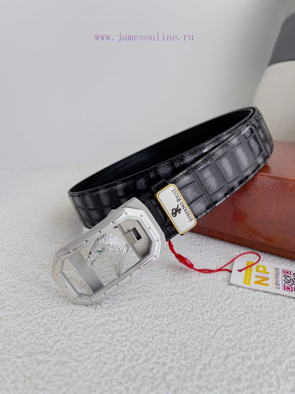 Stephen Ni Zhi Stefano Ricci Belt ️ Automatic BeltAutomatic buckle, made of pure steel mater eg8ulv4i