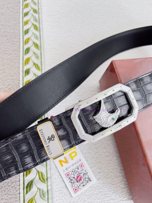 Stephen Ni Zhi Stefano Ricci Belt ️ Automatic BeltAutomatic buckle, made of pure steel mater eg8ulv4i - Image 5