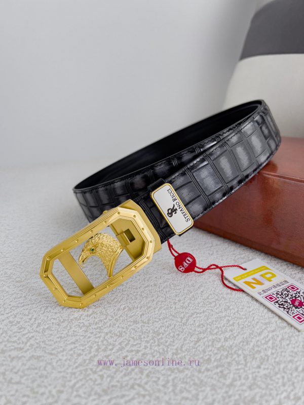 Stephen Ni Zhi Stefano Ricci Belt ️ Automatic BeltAutomatic buckle, made of pure steel mater 3b0746os