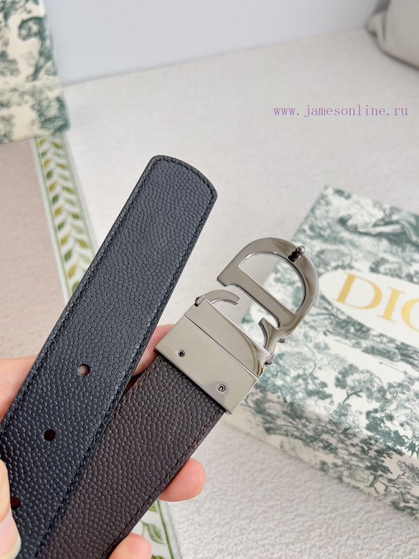 Dior Dior. Belt and beltBuckle, original classic buckle, photographed in real life, top laye 52yx52rp - Image 6