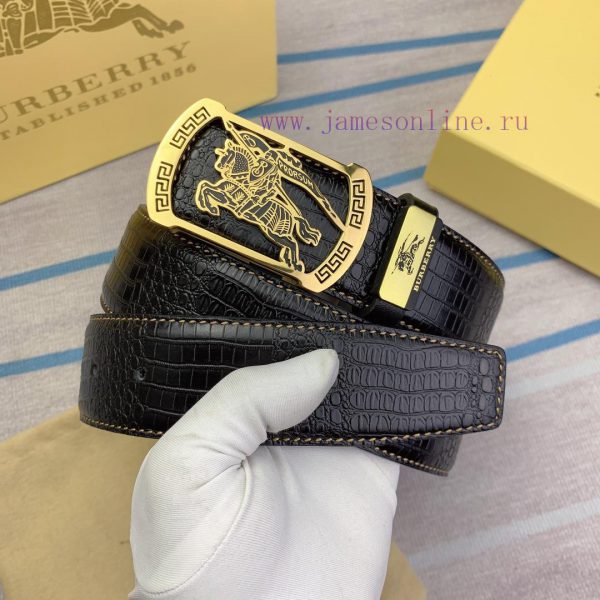 BurberryMaterial: Leather Belt with 100% Head Layer. The leather belt is guaranteed to be ge whl0cege