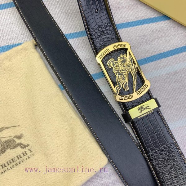 BurberryMaterial: Leather Belt with 100% Head Layer. The leather belt is guaranteed to be ge whl0cege - Image 5