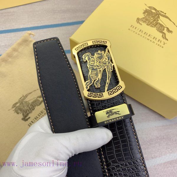 BurberryMaterial: Leather Belt with 100% Head Layer. The leather belt is guaranteed to be ge whl0cege - Image 7