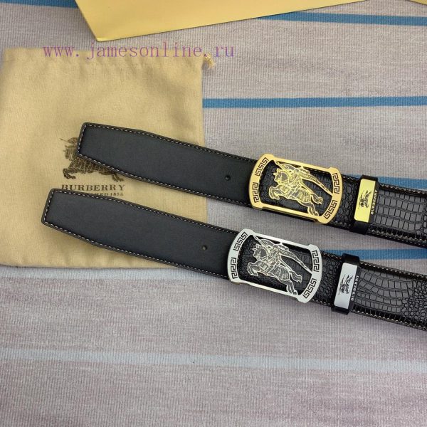 BurberryMaterial: Leather Belt with 100% Head Layer. The leather belt is guaranteed to be ge whl0cege - Image 9
