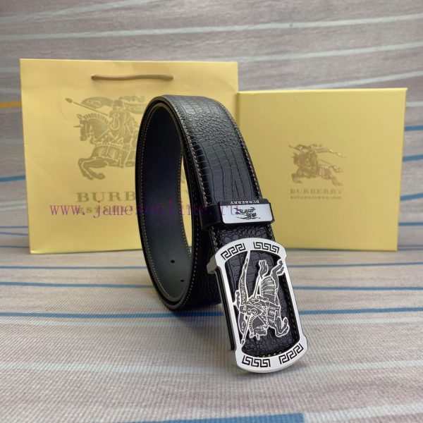 BurberryMaterial: Leather Belt with 100% Head Layer. The leather belt is guaranteed to be ge aeduzes8 - Image 4