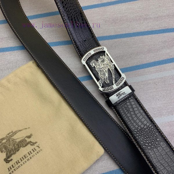 BurberryMaterial: Leather Belt with 100% Head Layer. The leather belt is guaranteed to be ge aeduzes8 - Image 7